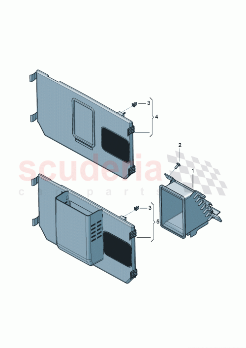 Part Diagram for Bentley 3SE 867 714 Q
