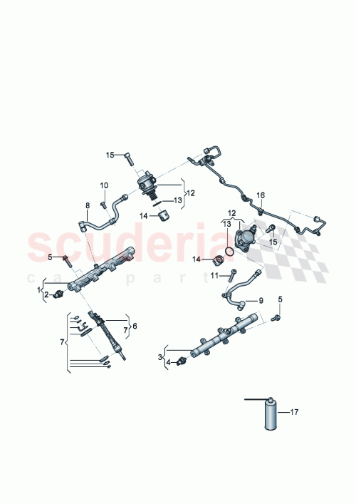 Part Diagram for Bentley N91005902