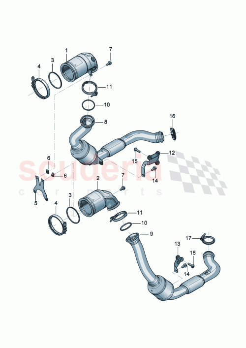 Part Diagram for Bentley 976254352C