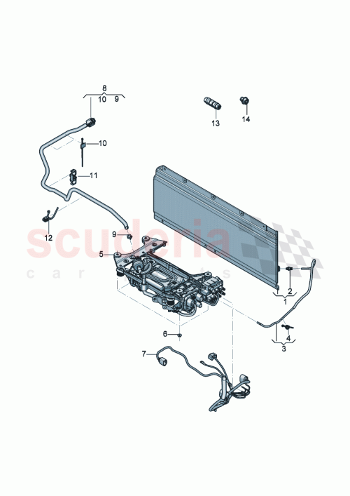 Part Diagram for Bentley 3SA616795B