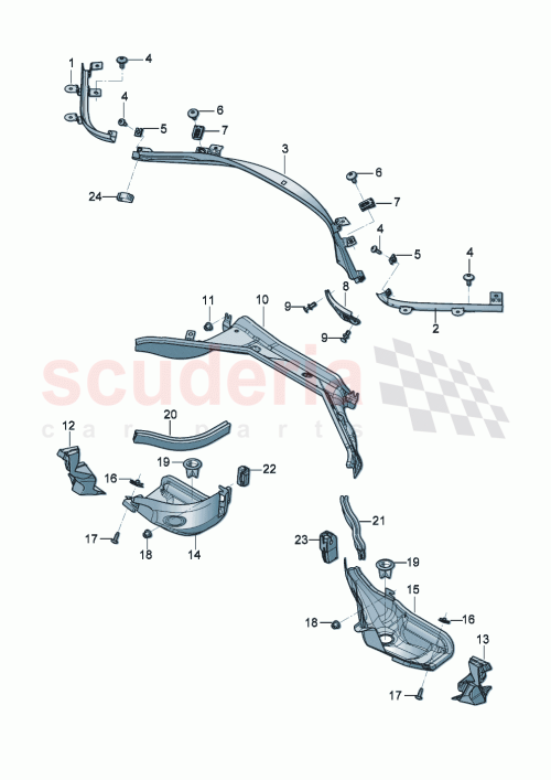 Part Diagram for Bentley 976819523A