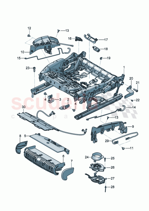 Part Diagram for Bentley 36A963575