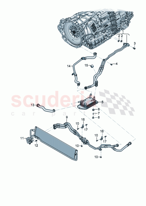 Part Diagram for Bentley 3SA317809D