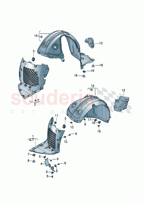 Part Diagram for Bentley 3SE 810 984