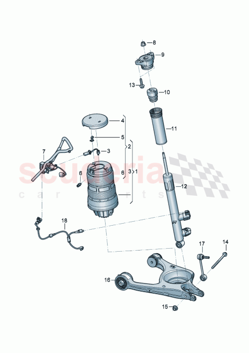 Part Diagram for Bentley 975513353AF
