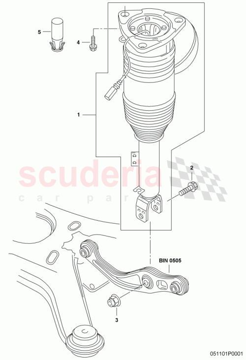 Part Diagram for Bentley 3W5616002D