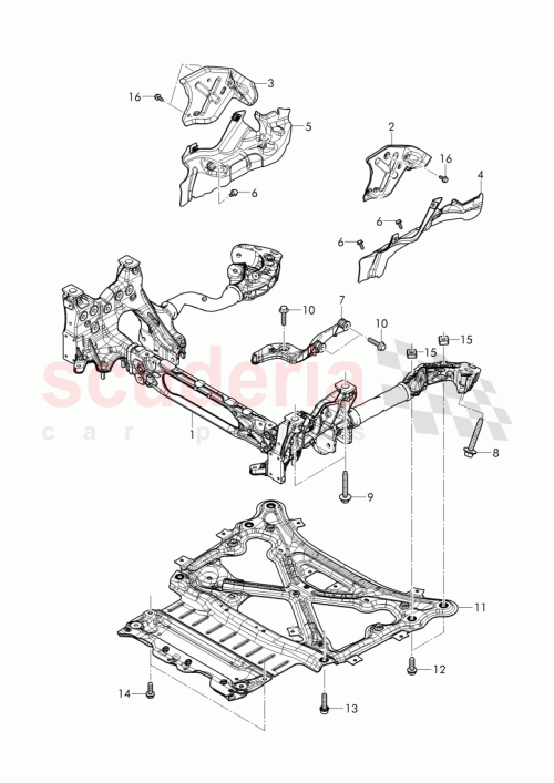 Part Diagram for Bentley 4M0 399 300 C