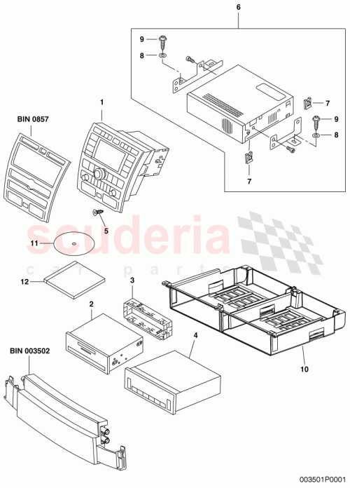 Part Diagram for Bentley 3W0 919 883 C