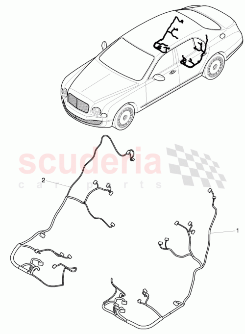 Part Diagram for Bentley 3Y2 971 645 D