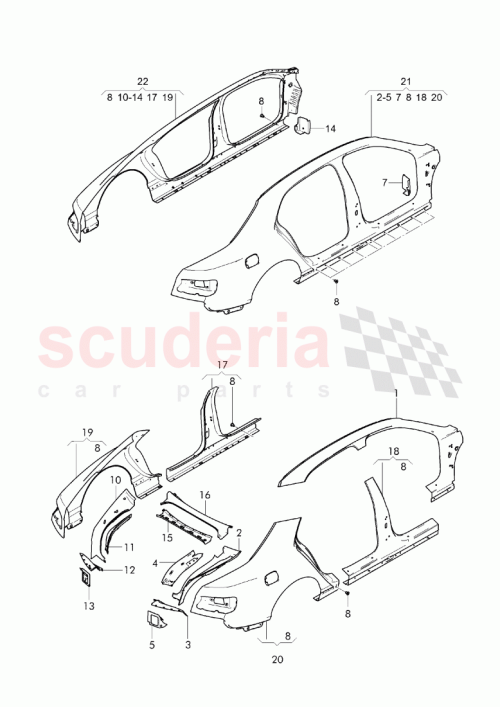Part Diagram for Bentley 4W0 813 485