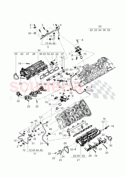 Part Diagram for Bentley 079 133 159 J