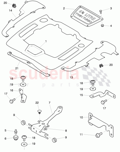 Part Diagram for Bentley 3Y0103370B