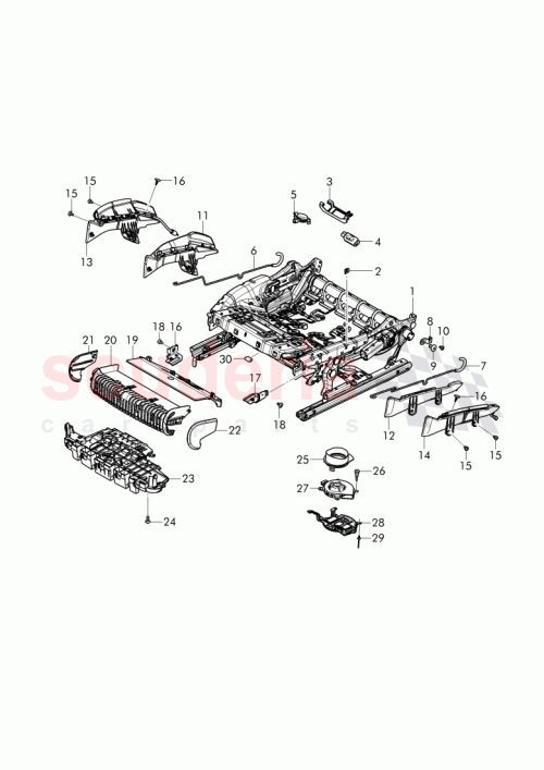 Part Diagram for Bentley 36A 885 521