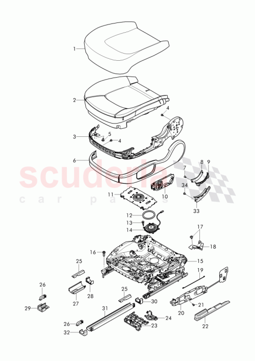 Part Diagram for Bentley 3Y5 881 739 C