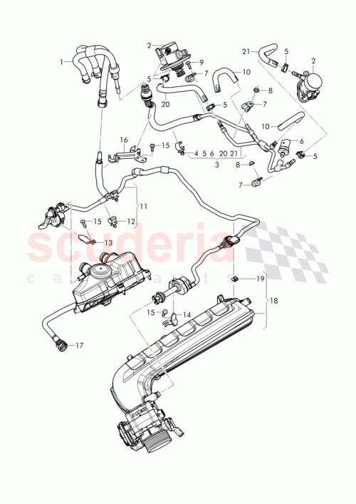 Part Diagram for Bentley 07P133519C