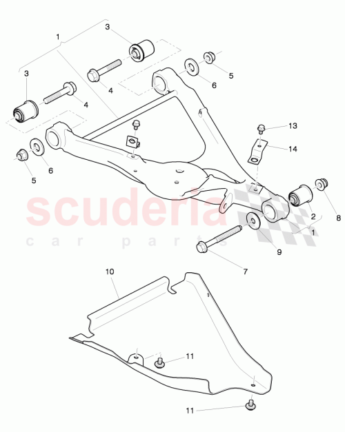 Part Diagram for Bentley WHT003536