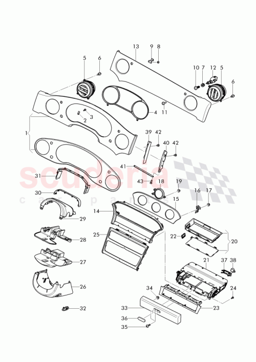 Part Diagram for Bentley 3Y2 857 053 J