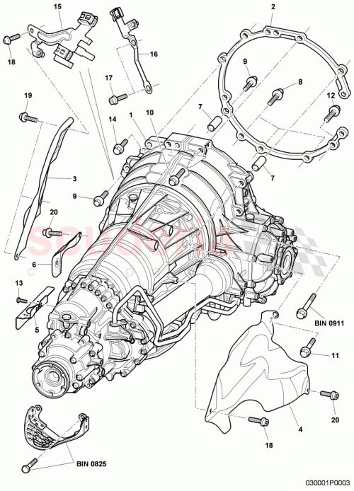 Part Diagram for Bentley 09E300040S
