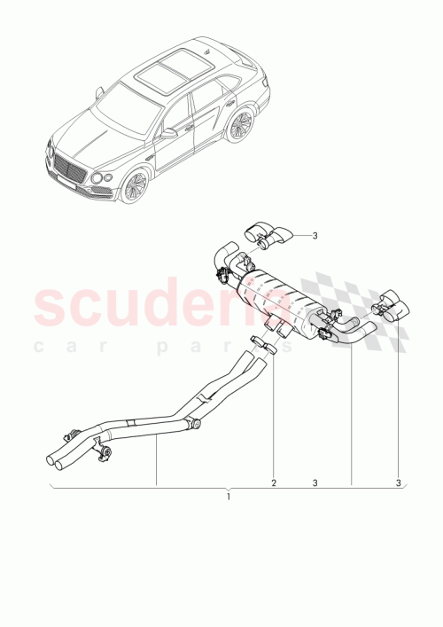 Part Diagram for Bentley 36A 253 682 C