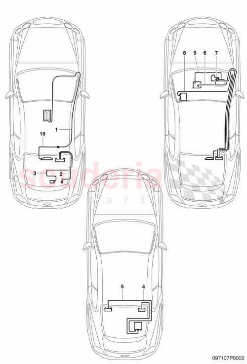 Part Diagram for Bentley 3W0919553A