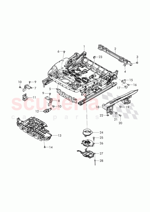 Part Diagram for Bentley 8S0 881 545