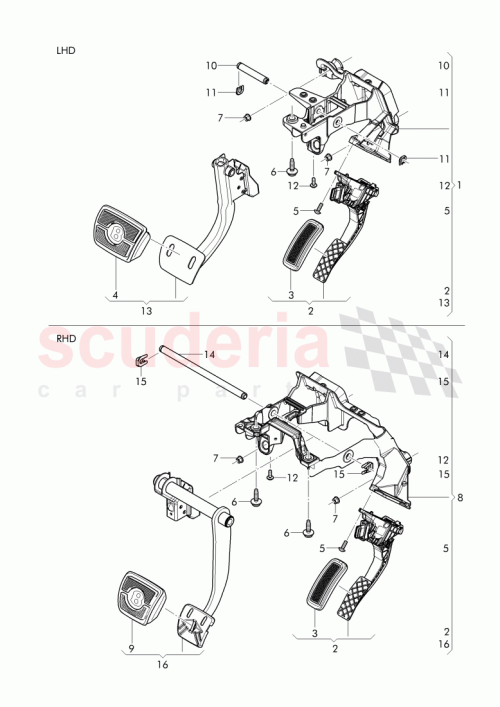 Part Diagram for Bentley 36B 723 031 A