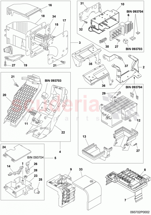 Part Diagram for Bentley 3D1937118K