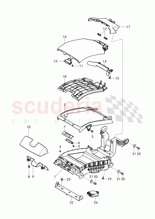 Part Diagram for Bentley 3W8 885 994