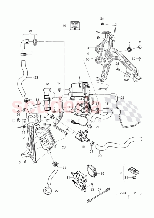 Part Diagram for Bentley 8W0 261 225