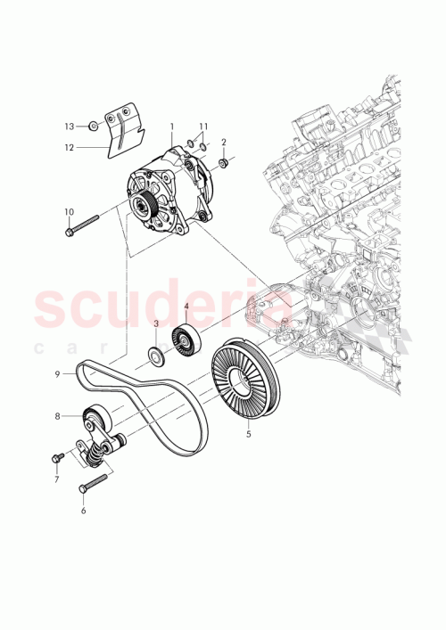 Part Diagram for Bentley N 107 371 01