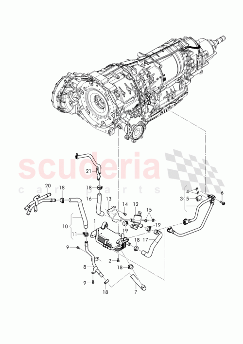 Part Diagram for Bentley 4M0 121 449 CE