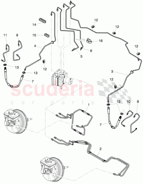 Part Diagram for Bentley 3Y0611710A
