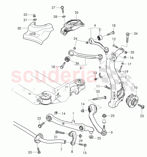 Part Diagram for Bentley 4W0 411 305 C