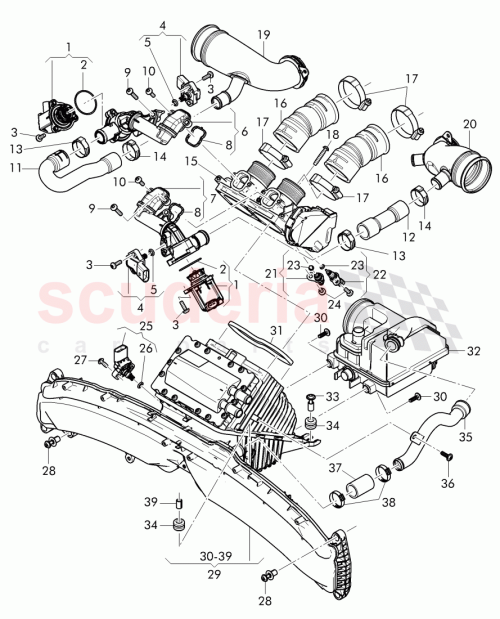 Part Diagram for Bentley 079 919 501 F