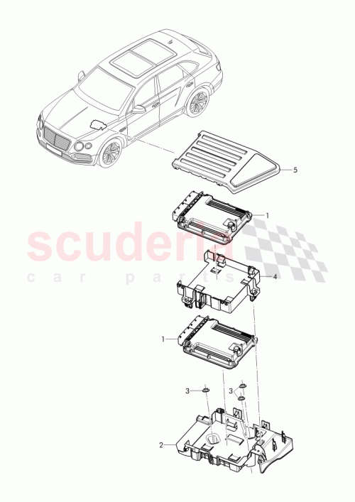 Part Diagram for Bentley N90508302