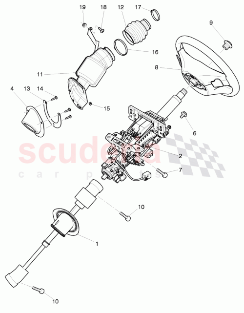 Part Diagram for Bentley 3Y0 419 651 AR