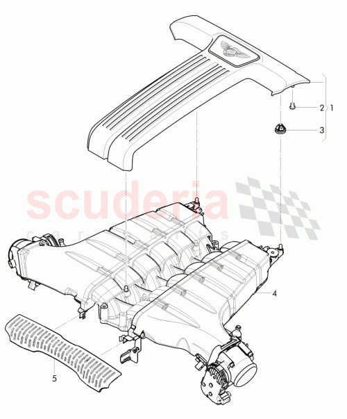 Part Diagram for Bentley 07C103925AN