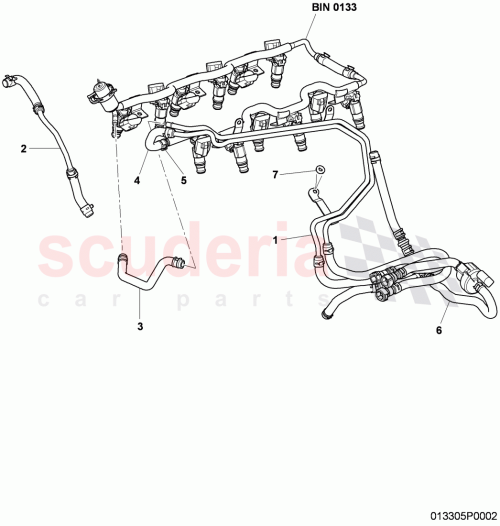 Part Diagram for Bentley 3W0133997