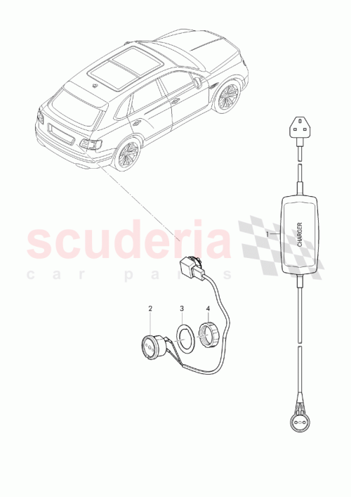 Part Diagram for Bentley 3Y0915685