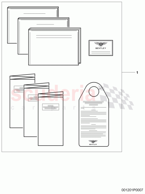 Part Diagram for Bentley 3W8 012 003 FN