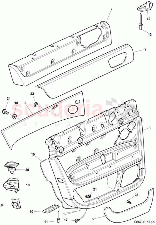 Part Diagram for Bentley 3W4868109D