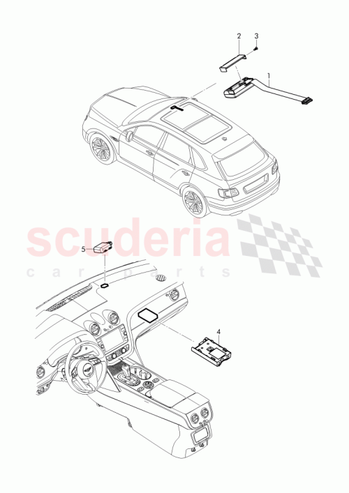 Part Diagram for Bentley 4E0 035 473 B