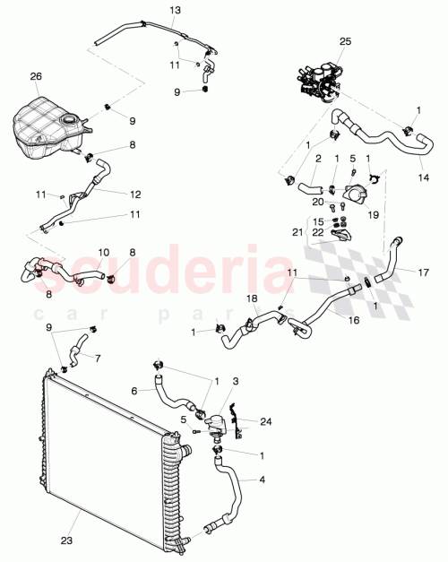 Part Diagram for Bentley 052129734