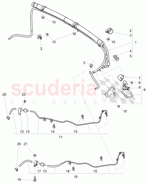 Part Diagram for Bentley 3W0253674S
