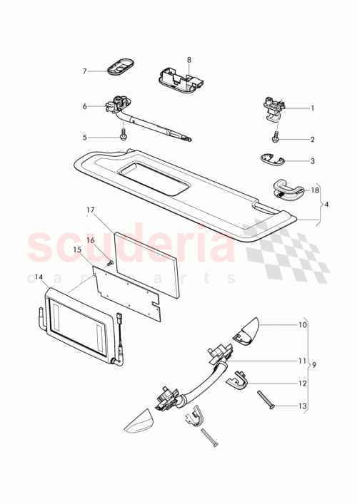 Part Diagram for Bentley 3Y5857073