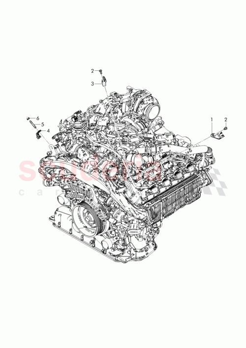 Part Diagram for Bentley 057 971 804 B