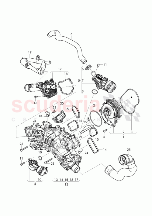 Part Diagram for Bentley WHT 007 714