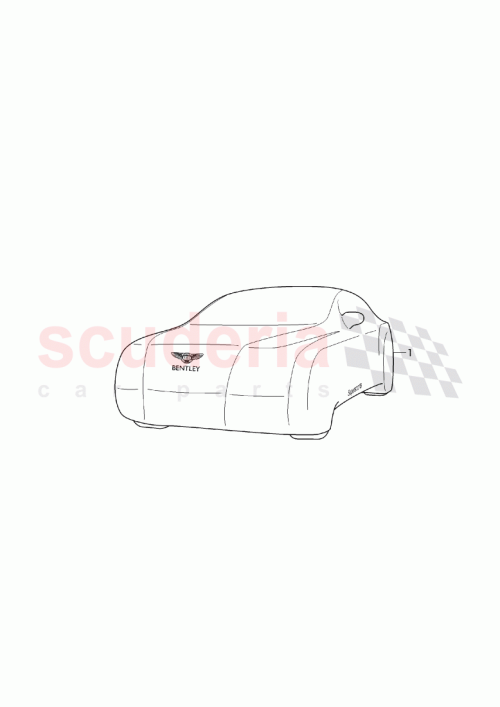 Part Diagram for Bentley 3W7 861 985 AS