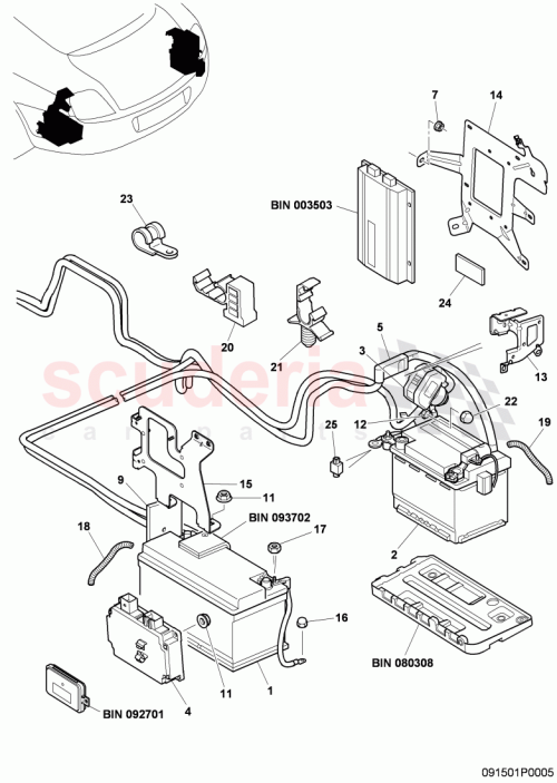 Part Diagram for Bentley 533957751