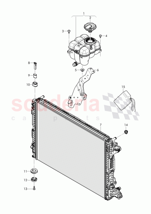 Part Diagram for Bentley 7P0 121 276